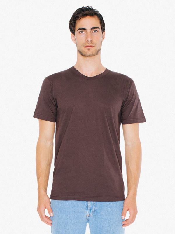 American Apparel Fine Jersey Short Sleeve T-Shirt | SUN Website