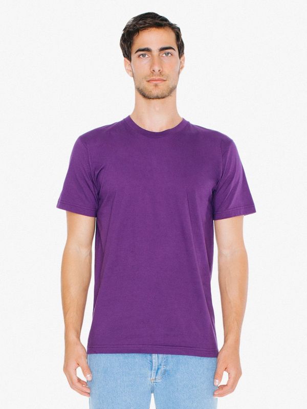 American Apparel Fine Jersey Short Sleeve T-Shirt | SUN Website
