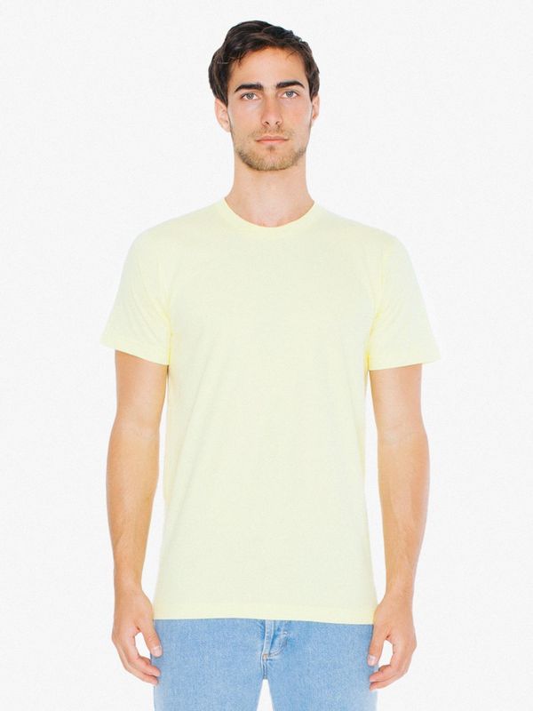 American Apparel Fine Jersey Short Sleeve T-Shirt | SUN Website