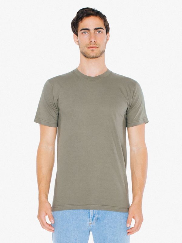 American Apparel Fine Jersey Short Sleeve T-Shirt | SUN Website