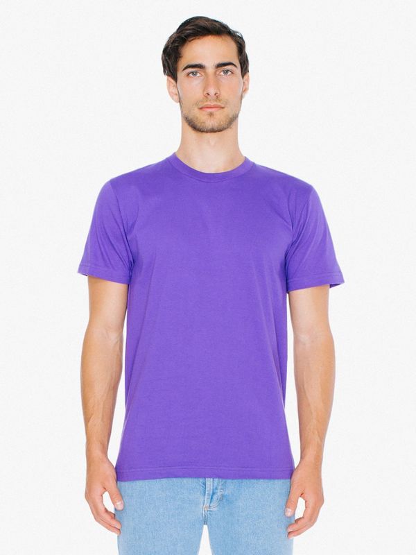 American Apparel Fine Jersey Short Sleeve T-Shirt | SUN Website