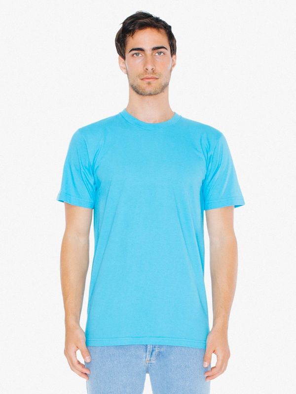 American Apparel Fine Jersey Short Sleeve T-Shirt | SUN Website