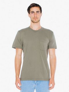 American Apparel Unisex Fine Jersey Pocket T-Shirt | SUN Website