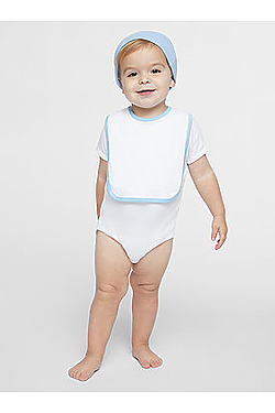 Infant Contrast Trim Bib