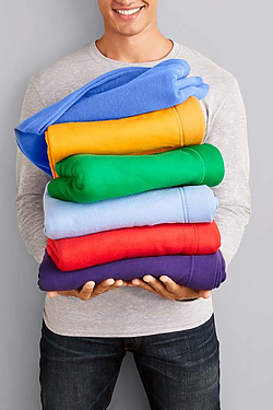 50/50 9.3 Oz Fleece Blanket