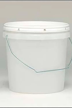 1 Gal Natural Bucket W/ Lid