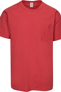 20s 100% Cotton Pocket Tee