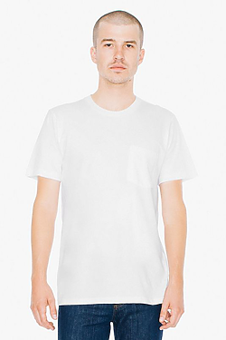 American Apparel Unisex Fine Jersey Pocket T-Shirt | SUN Website
