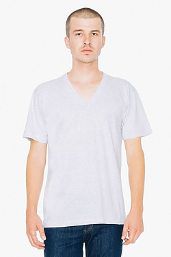 American Apparel Unisex Fine Jersey V-Neck T-Shirt | SUN Website