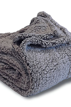 Frosted Sherpa Blanket