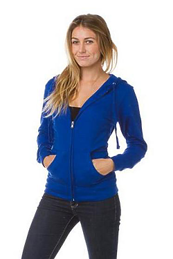 Junior's Lt Weight Zip Hoody